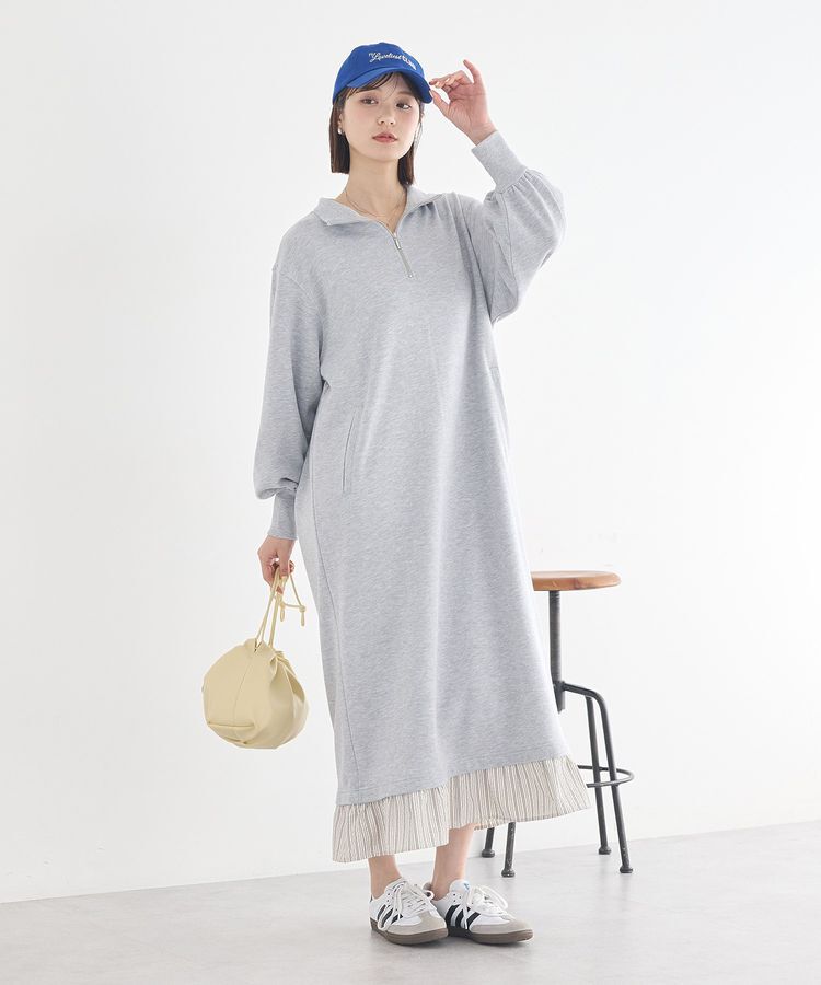 earth music&ecology「レイヤーヘムワンピース」|ワンピース|