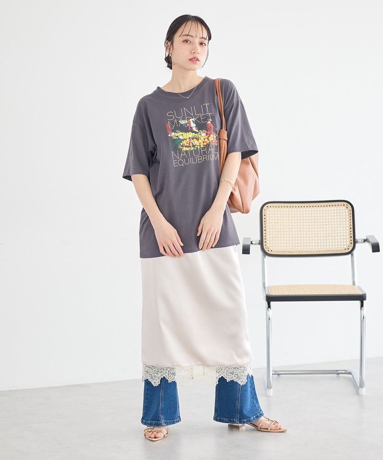 earth music&ecology「【接触冷感】アソートプリントTシャツ」|Tシャツ・カットソー|