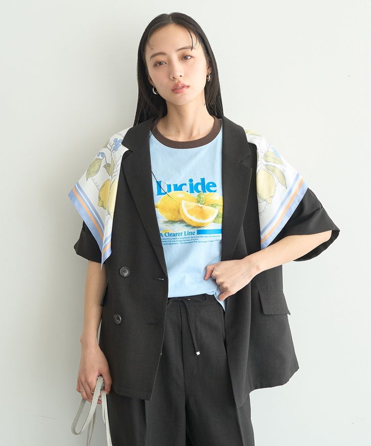 earth music&ecology「【接触冷感】アソートリンガーTシャツ」|Tシャツ・カットソー|