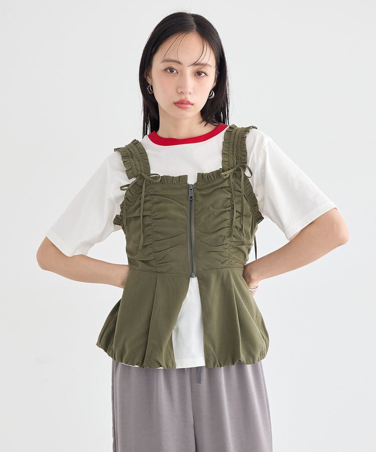 earth music&ecology「【接触冷感】アソートリンガーTシャツ」|Tシャツ・カットソー|