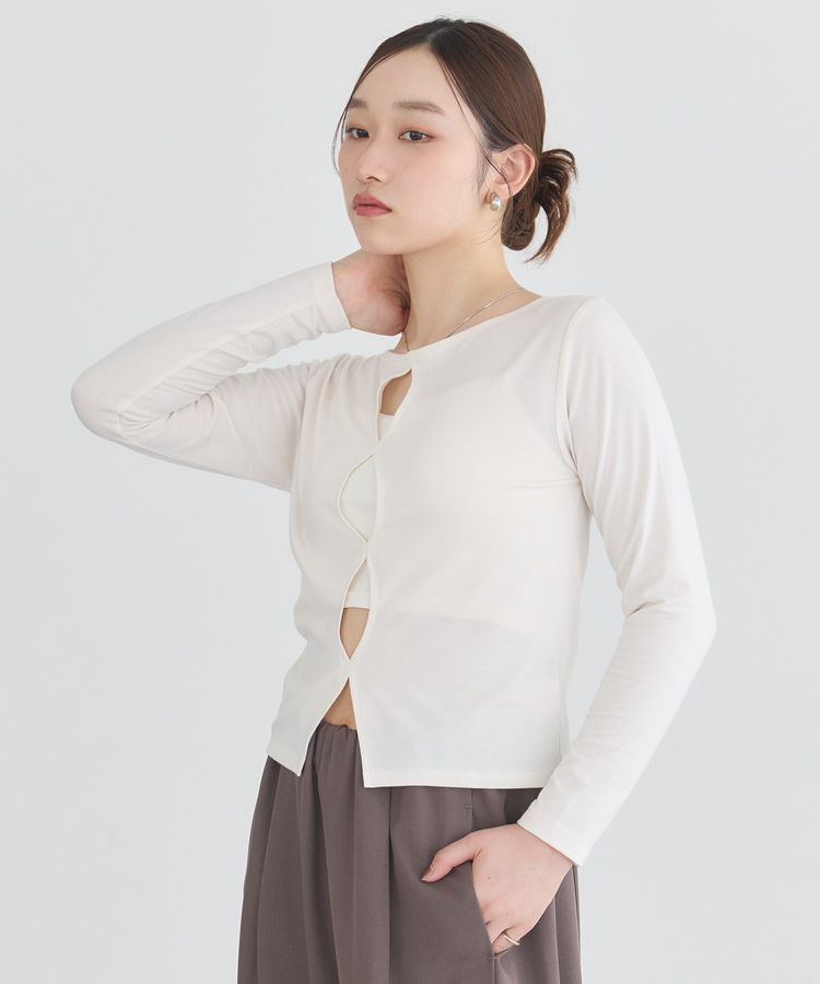 earth music&ecology「ホールデザインプルオーバー」|Tシャツ・カットソー|