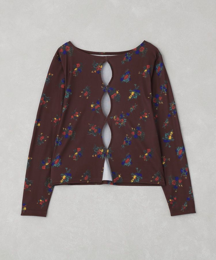 earth music&ecology「ホールデザインプルオーバー」|Tシャツ・カットソー|フラワー