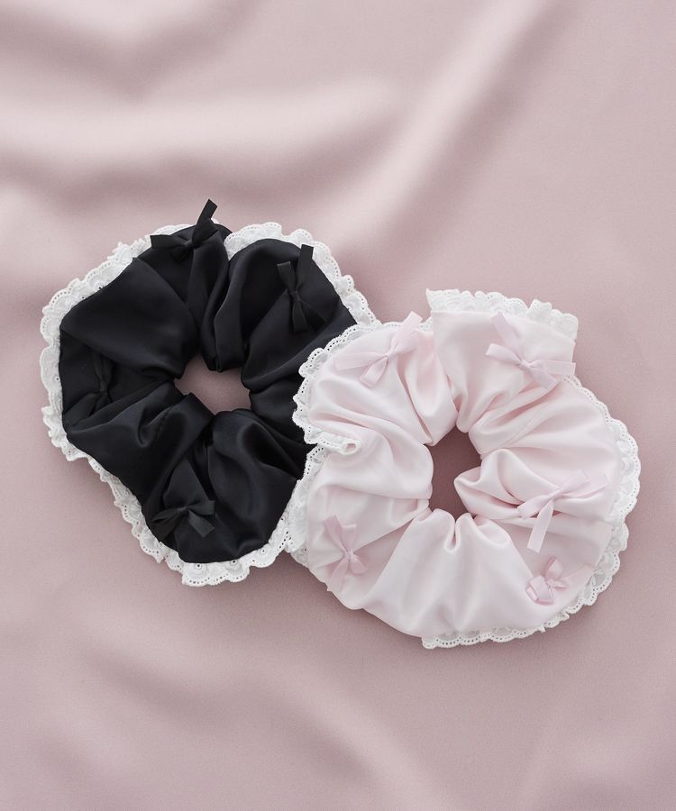 Maison de FLEUR「サテンレースシュシュ」|その他|