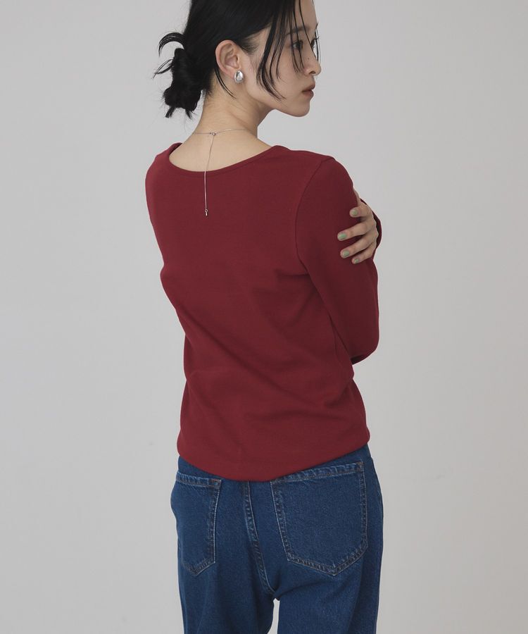 AMERICAN HOLIC「【抗菌防臭】2WAYスクエアネックプルオーバー」|Tシャツ・カットソー|