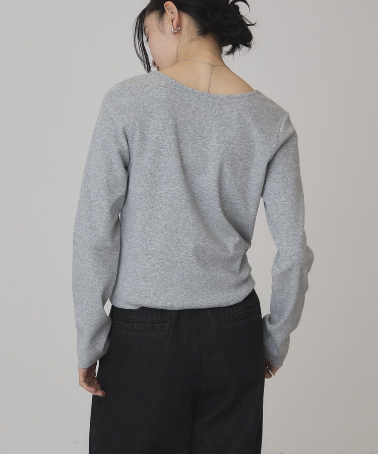 AMERICAN HOLIC「【抗菌防臭】2WAYスクエアネックプルオーバー」|Tシャツ・カットソー|