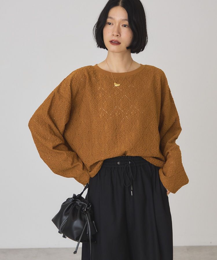 AMERICAN HOLIC「総レースプルオーバー【WEB限定カラー有り】」|Tシャツ・カットソー|