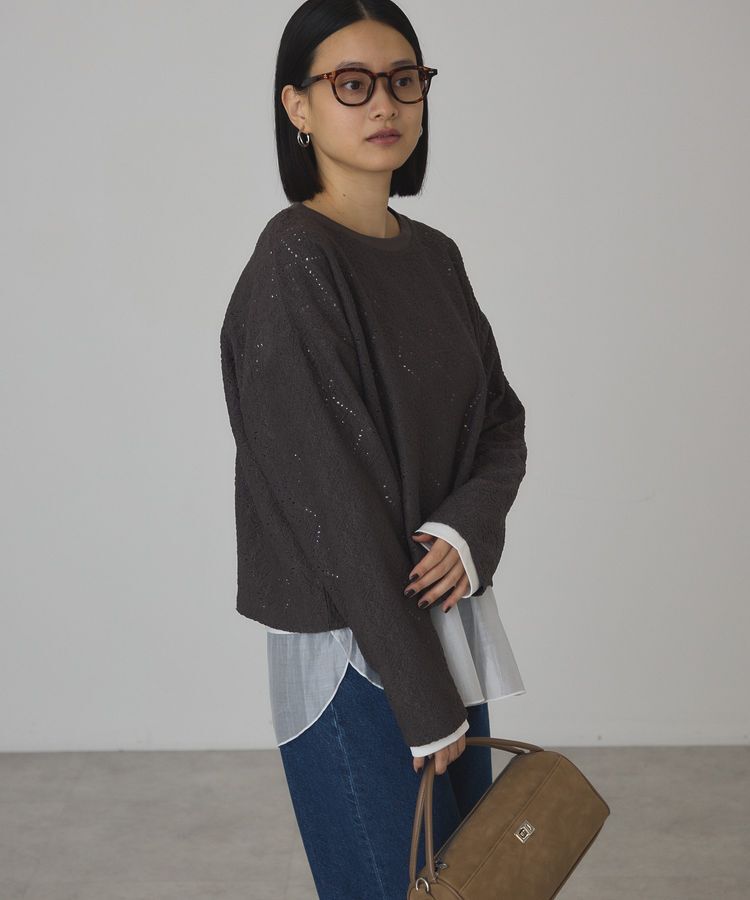 AMERICAN HOLIC「総レースプルオーバー【WEB限定カラー有り】」|Tシャツ・カットソー|