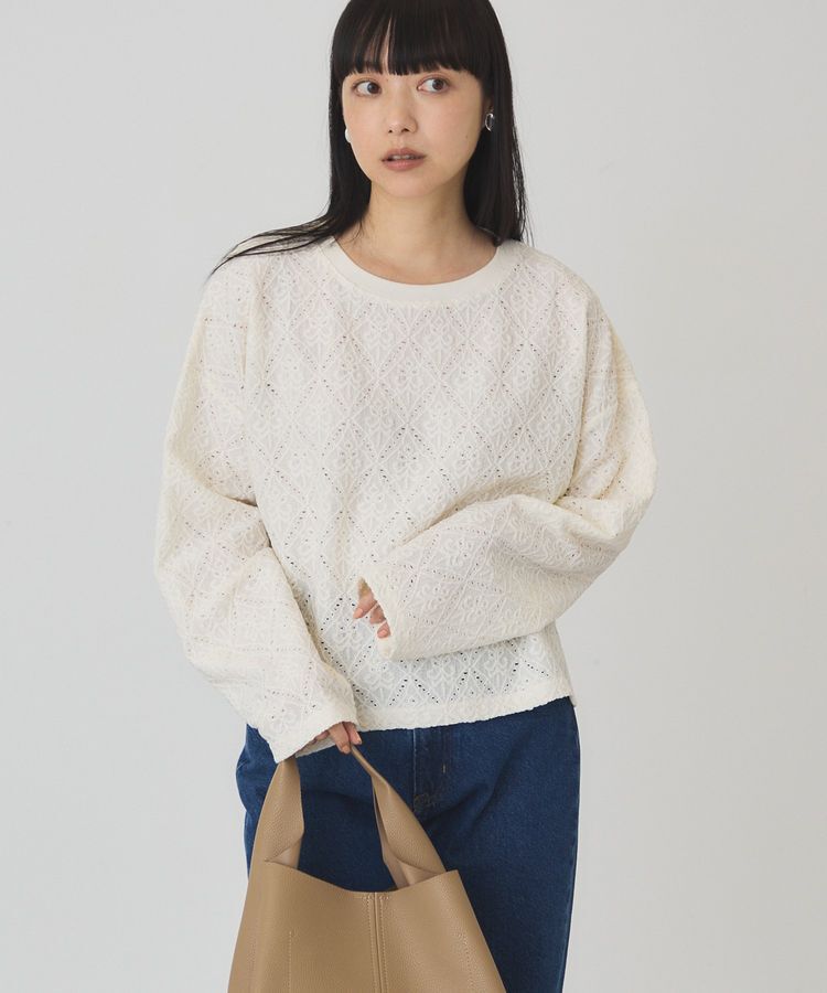 AMERICAN HOLIC「総レースプルオーバー【WEB限定カラー有り】」|Tシャツ・カットソー|