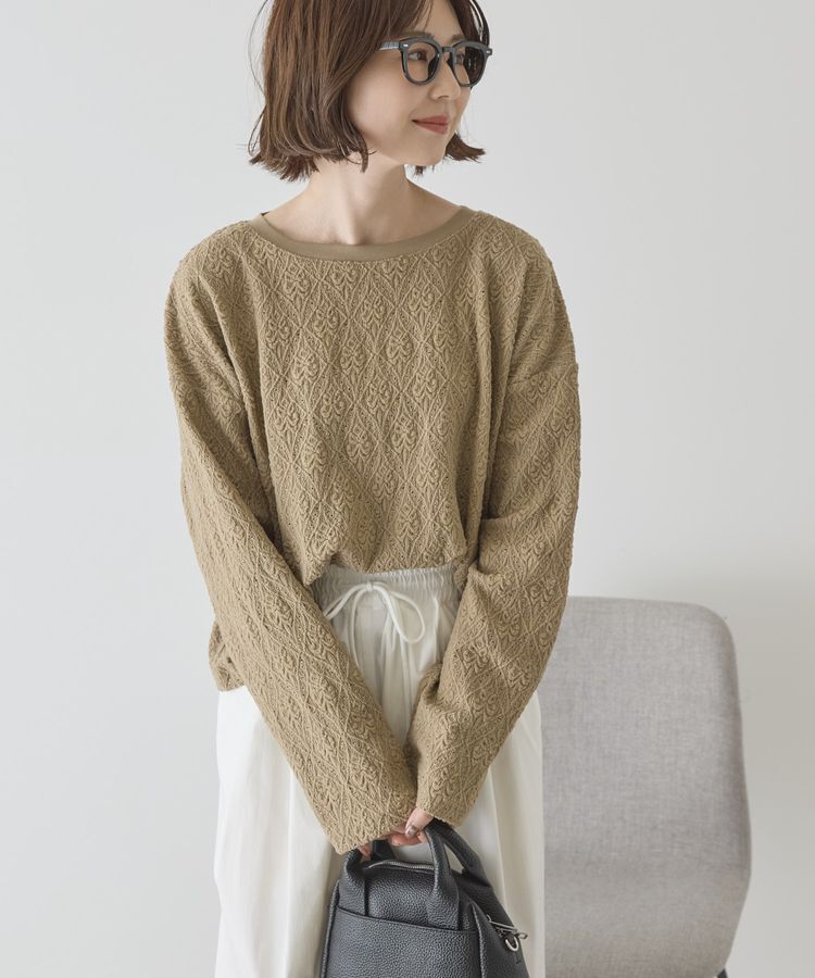AMERICAN HOLIC「総レースプルオーバー【WEB限定カラー有り】」|Tシャツ・カットソー|