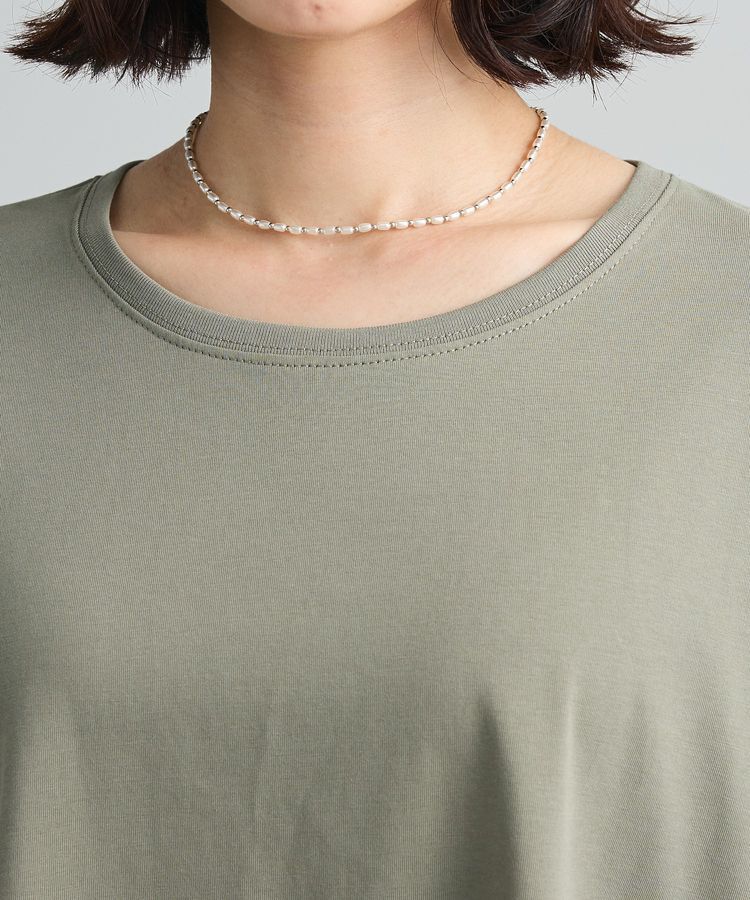 Green Parks「裾イレヘムレースプルオーバーⅡ」|Tシャツ・カットソー|