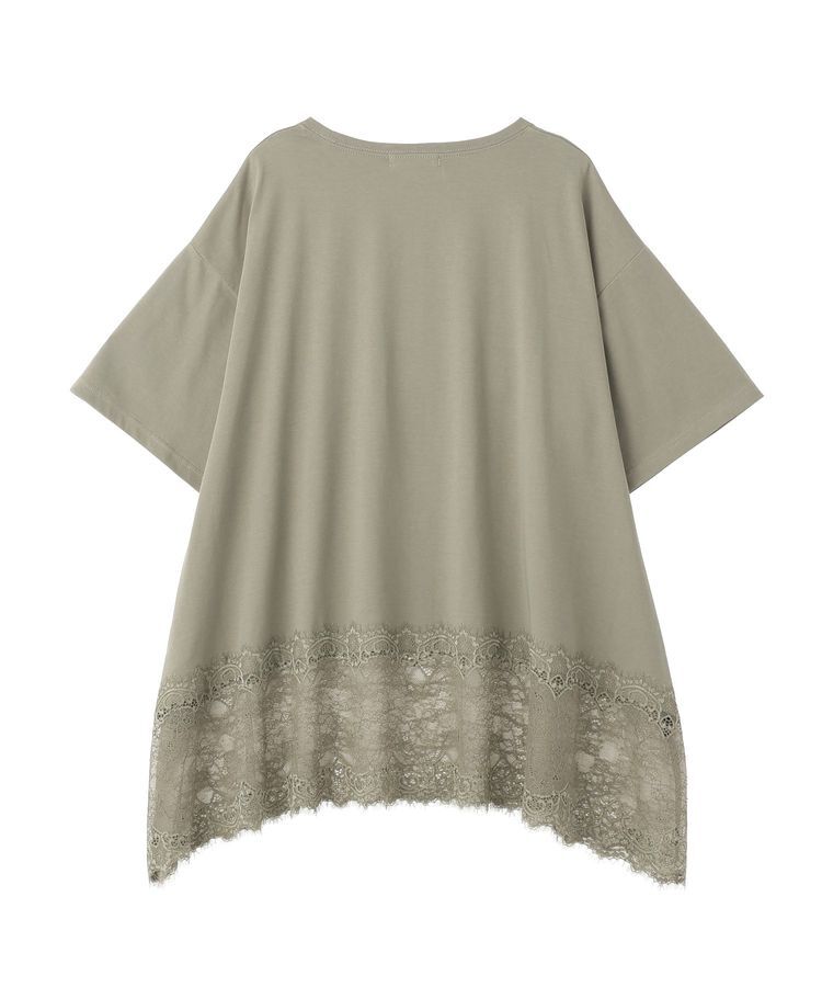 Green Parks「裾イレヘムレースプルオーバーⅡ」|Tシャツ・カットソー|