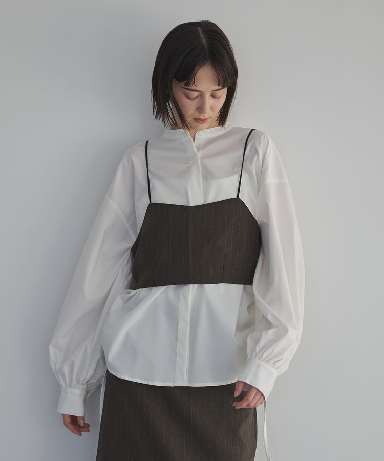 GARAGE OF GOOD CLOTHING「ストライプビスチェ」|ベスト・ジレ|