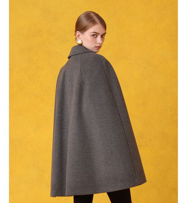 LOULOU WILLOUGHBY「シャルムビーバーケープコート」|ダッフルコート|