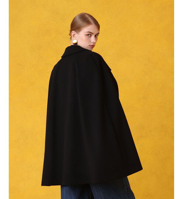LOULOU WILLOUGHBY「シャルムビーバーケープコート」|ダッフルコート|