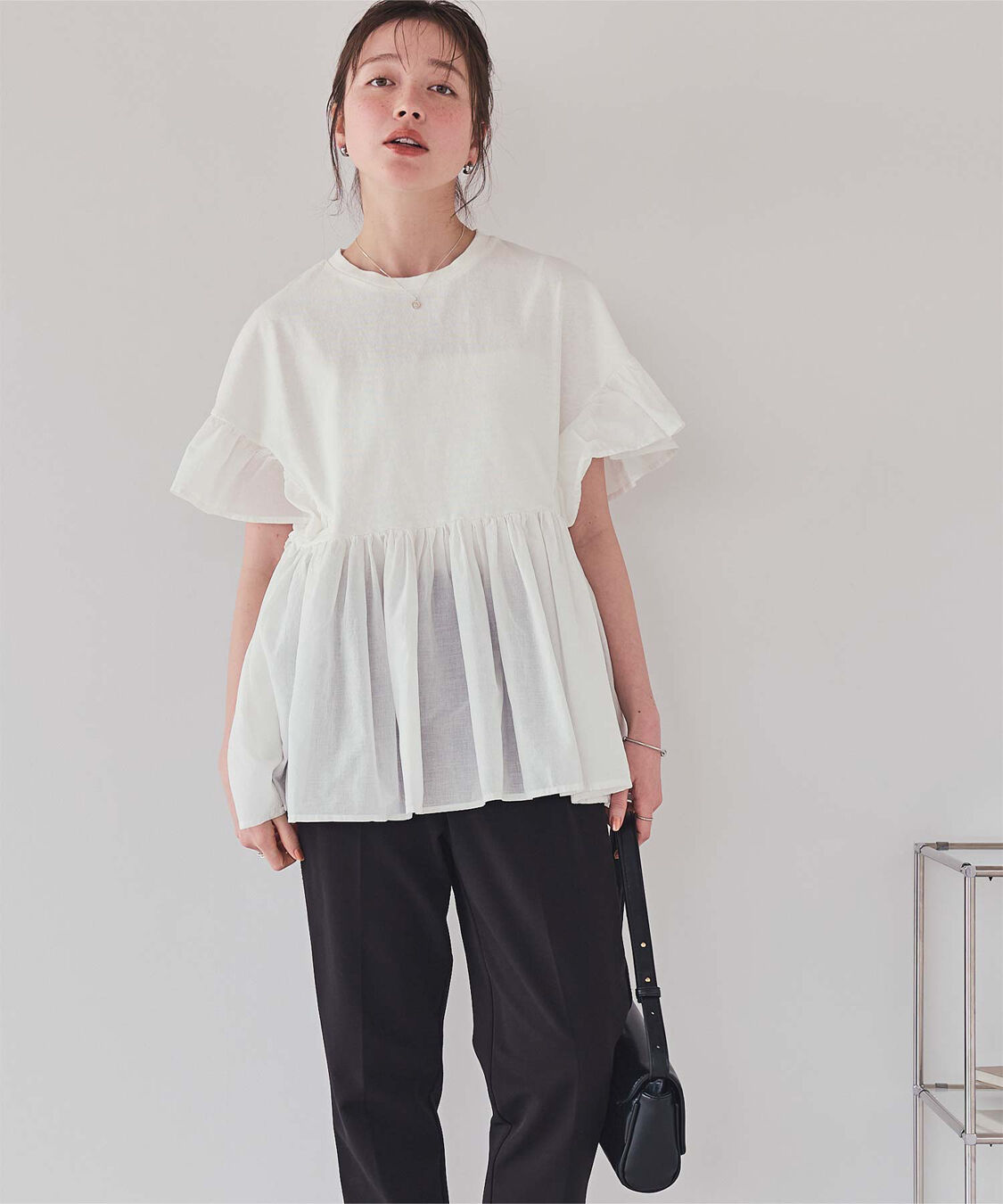 titivate「ｷﾞｬｻﾞｰﾍﾟﾌﾟﾗﾑﾄﾞｯｷﾝｸﾞﾄｯﾌﾟｽ」|Tシャツ・カットソー|