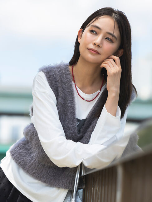 Te chichi「カラービーズネックレス《2026 AUTUMN LOOK item》」|ネックレス|
