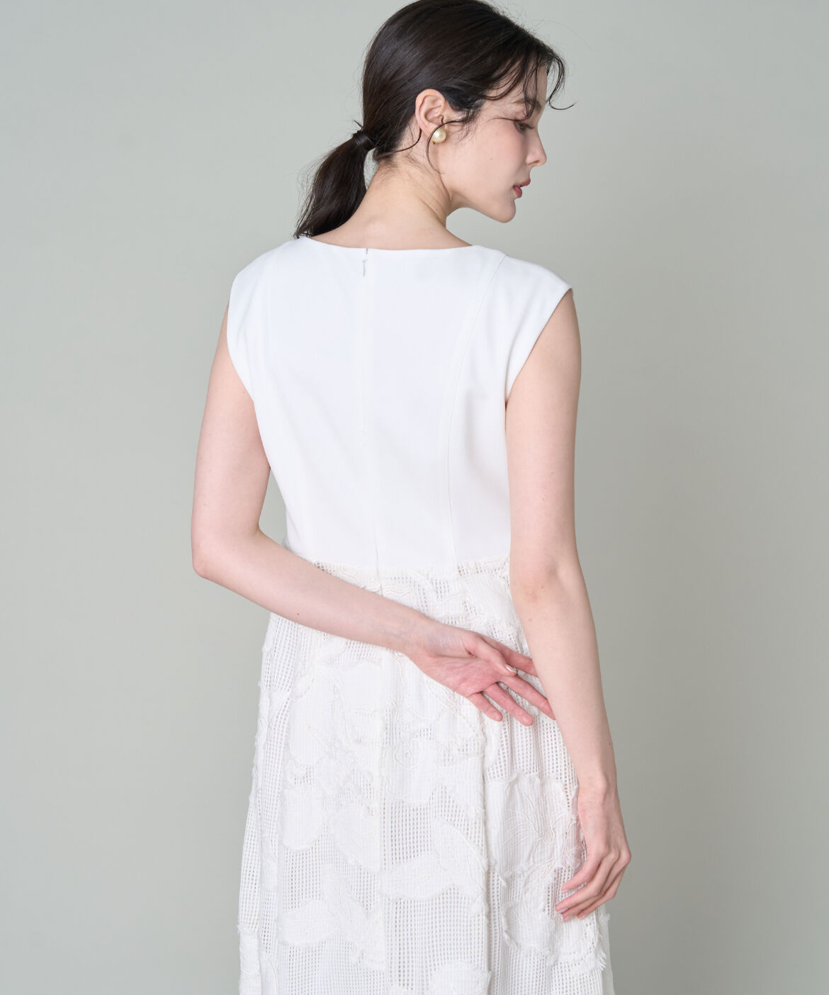 la veille by SUPERIOR CLOSET「異素材ワンピース」|ワンピース|