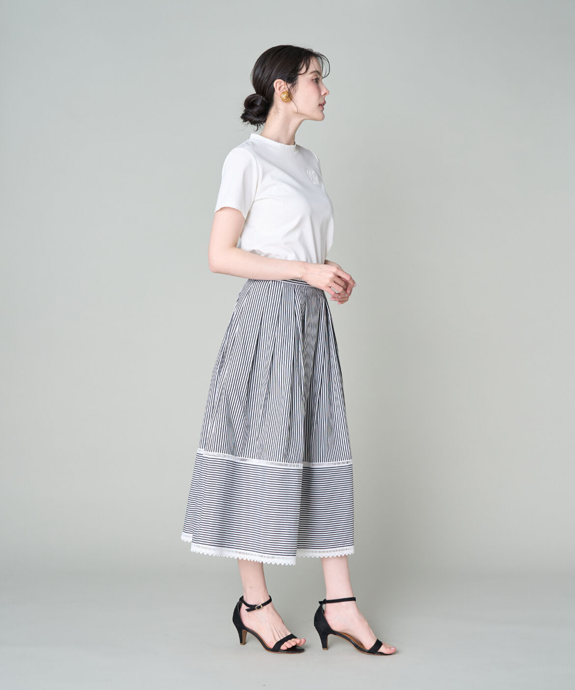 Maglie le cassetto「《大きいサイズ》LOVERコンパクトTシャツ」|Tシャツ・カットソー|