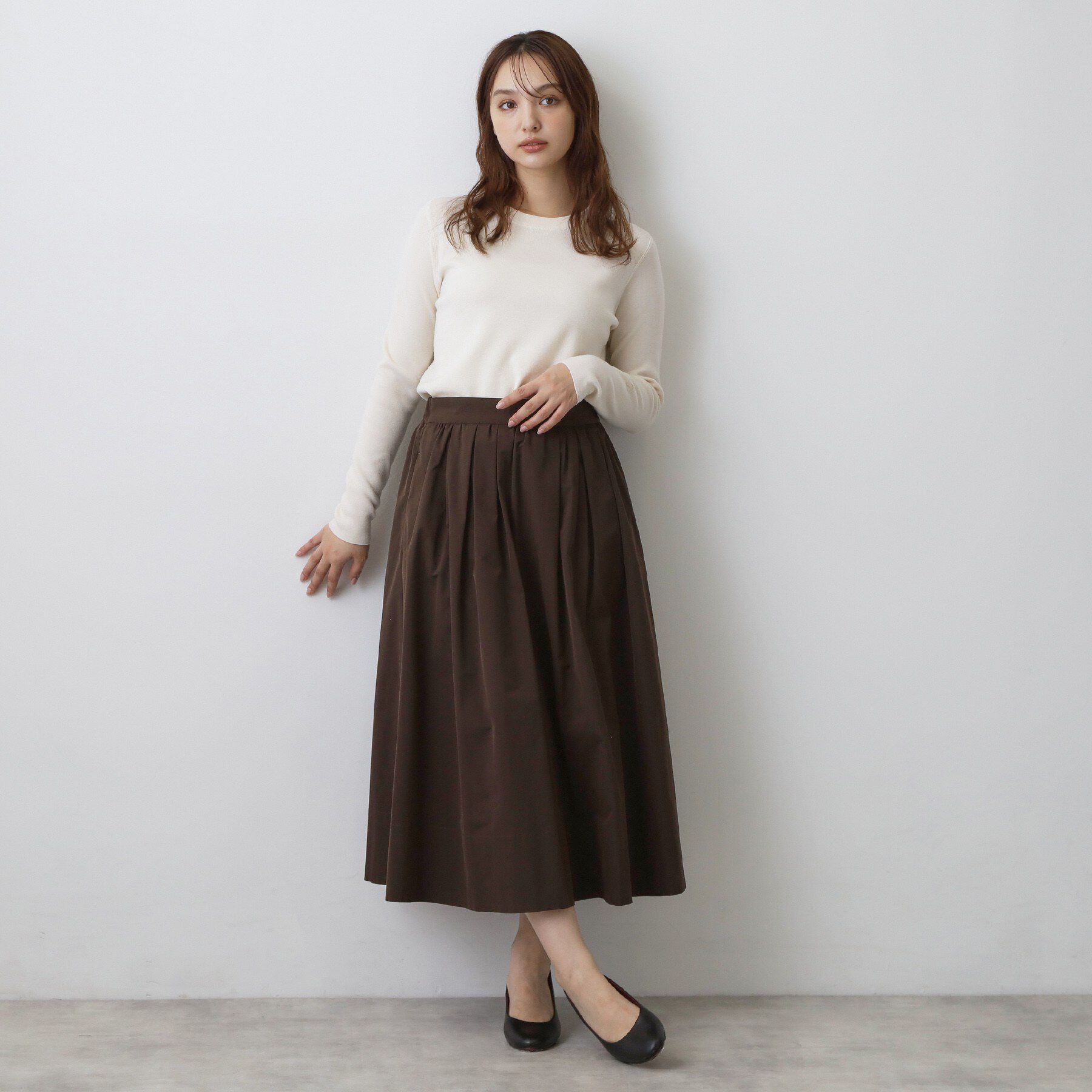 DRESSTERIOR「ストレッチ フルニードルニット」|ニット・セーター|