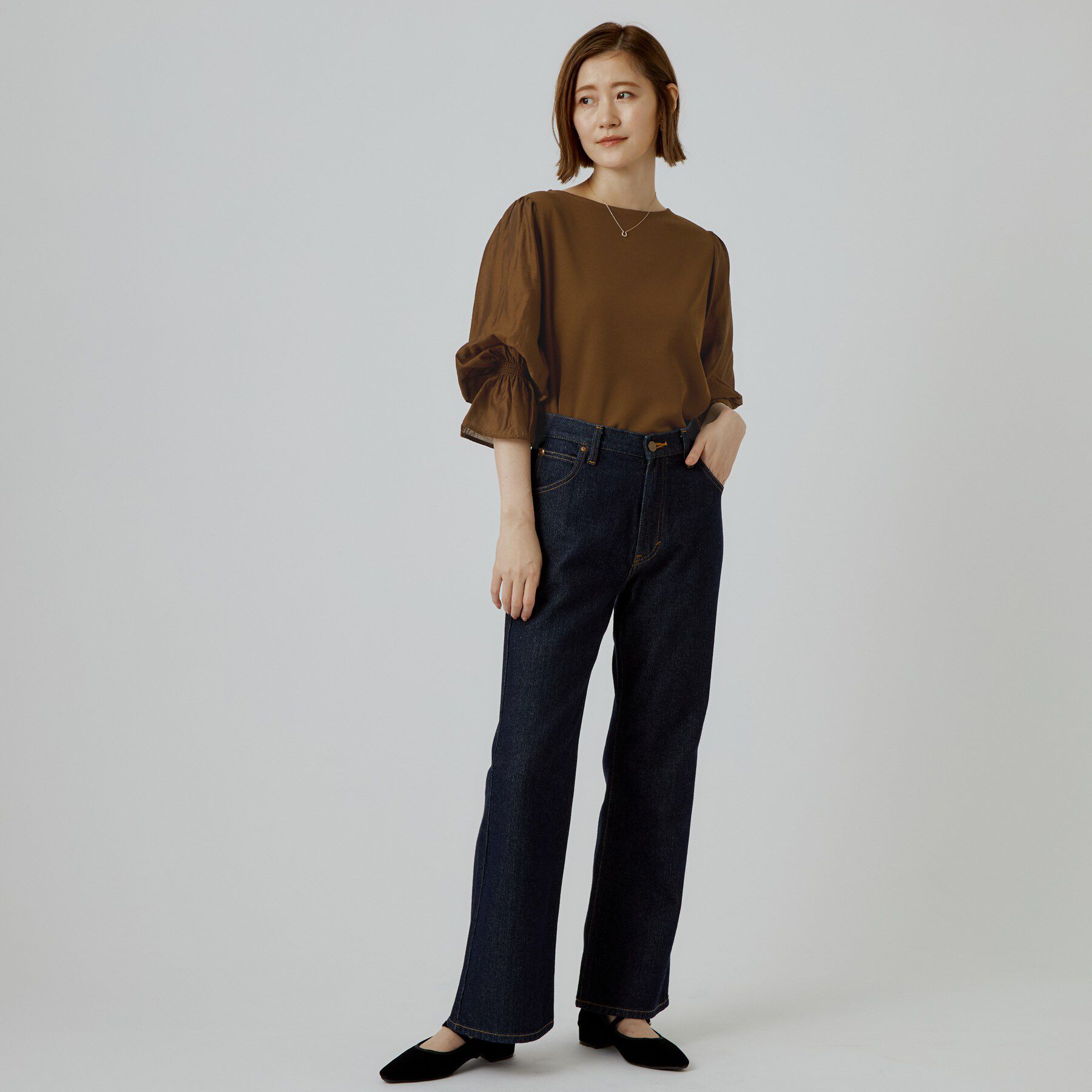 grove「布帛キャンディースリーブプルオーバー」|Tシャツ・カットソー|