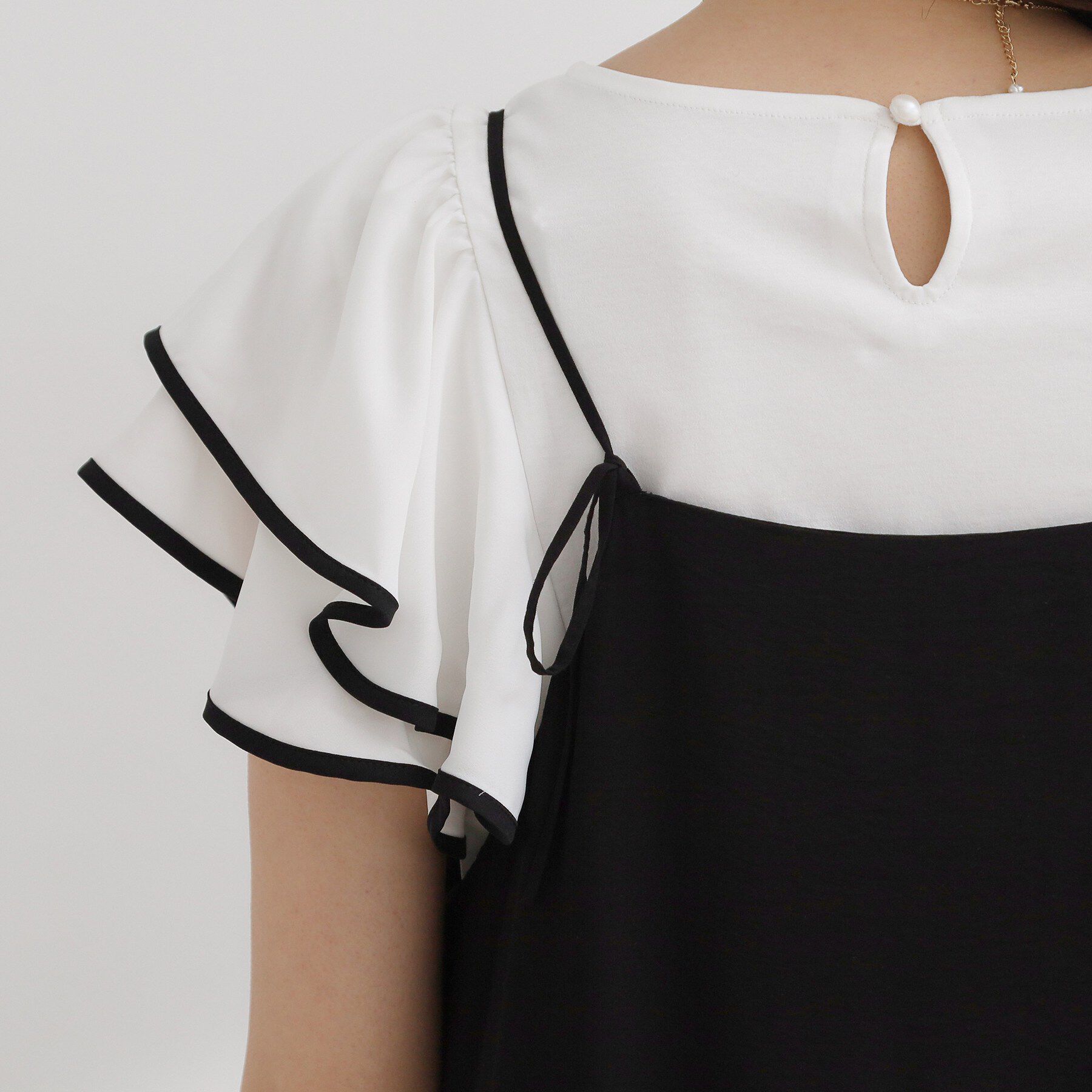 Couture broach「Vネックキャミワンピース」|ワンピース|