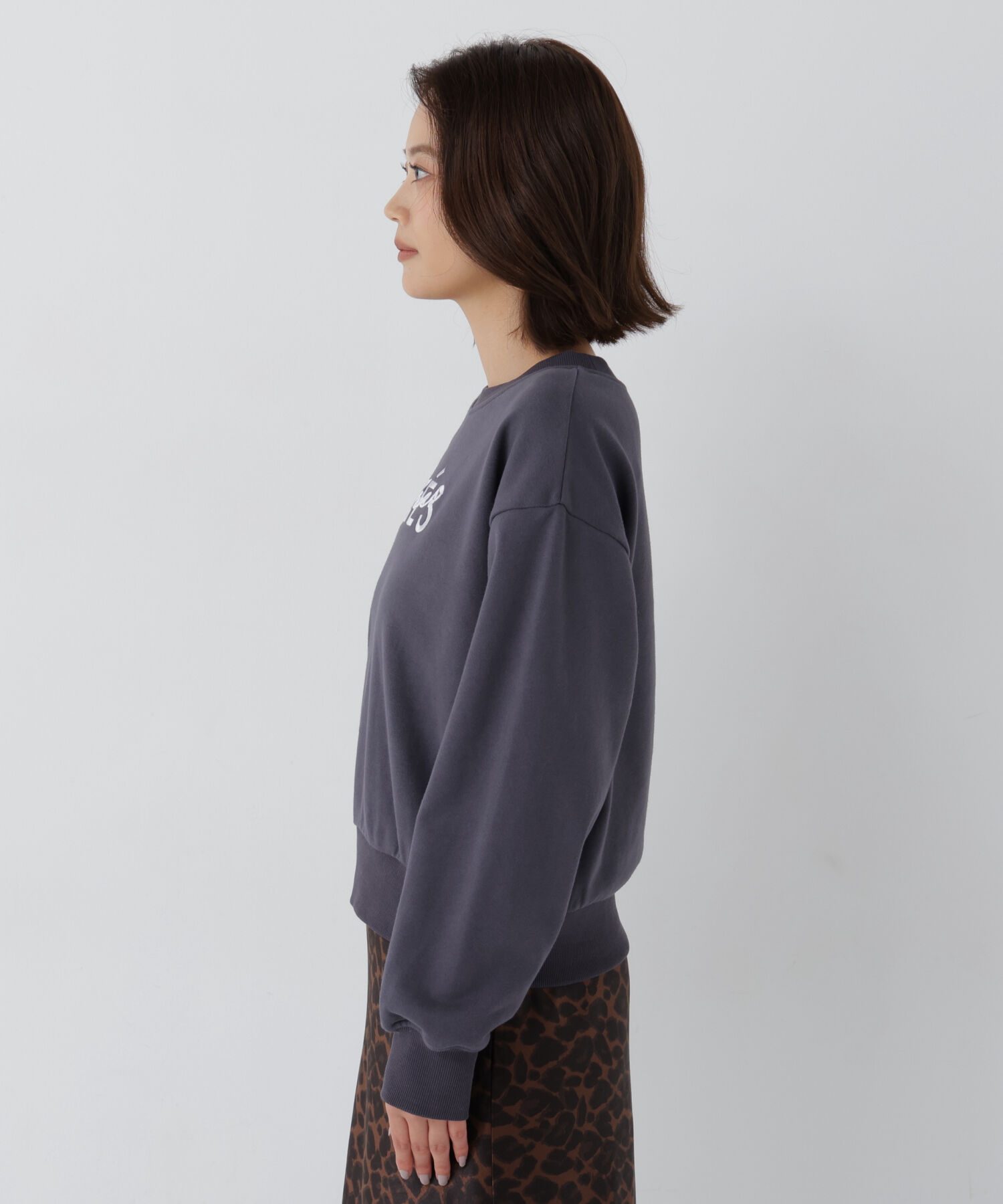  「〈N.〉ロゴ刺繍スエット」|Tシャツ・カットソー|