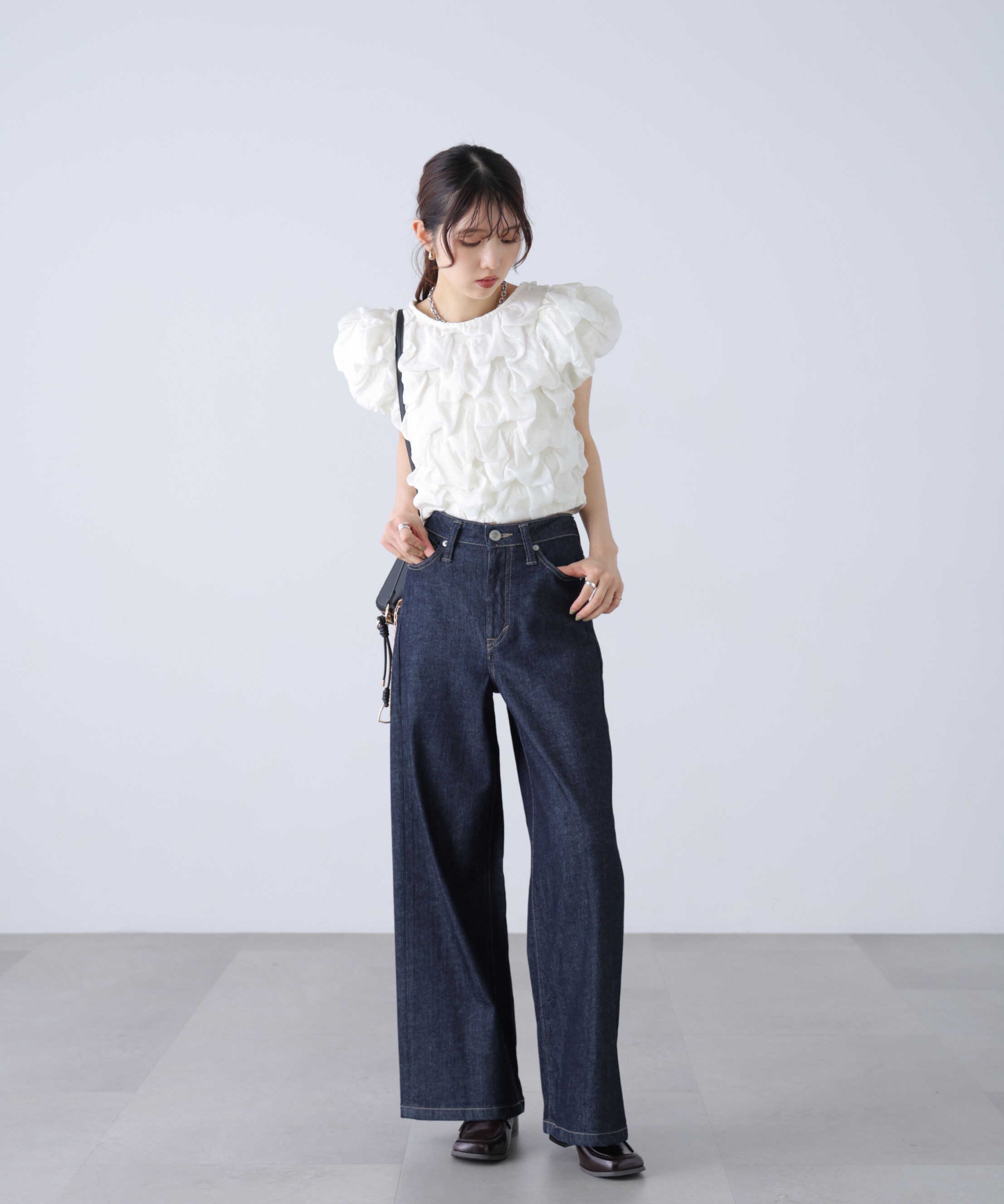 「〈MFM〉前後2wayホイップブラウス」|シャツ・ブラウス|