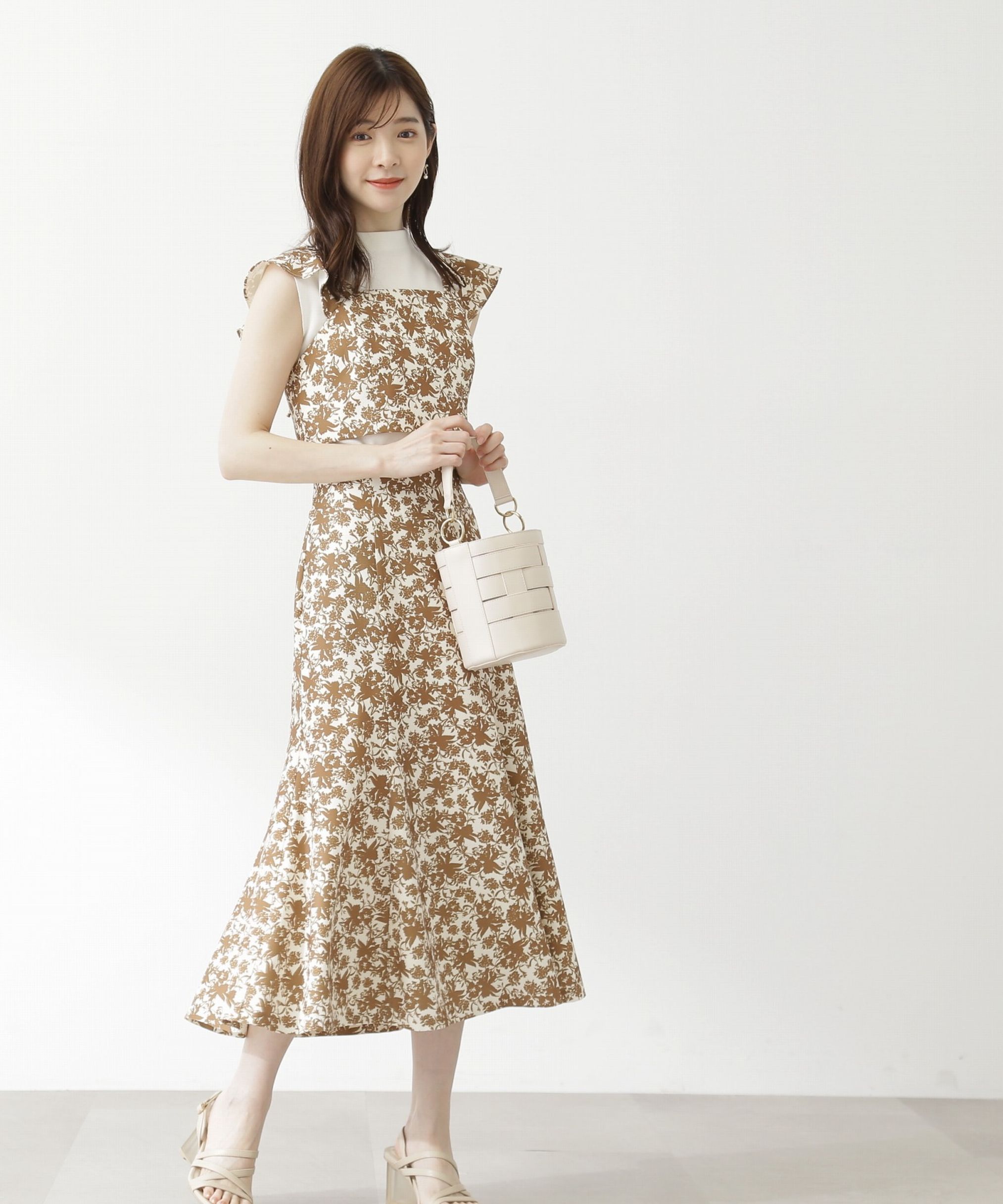 PROPORTION BODY DRESSING「《EDIT COLOGNE》ビスチェセットアップ」|ワンピース|
