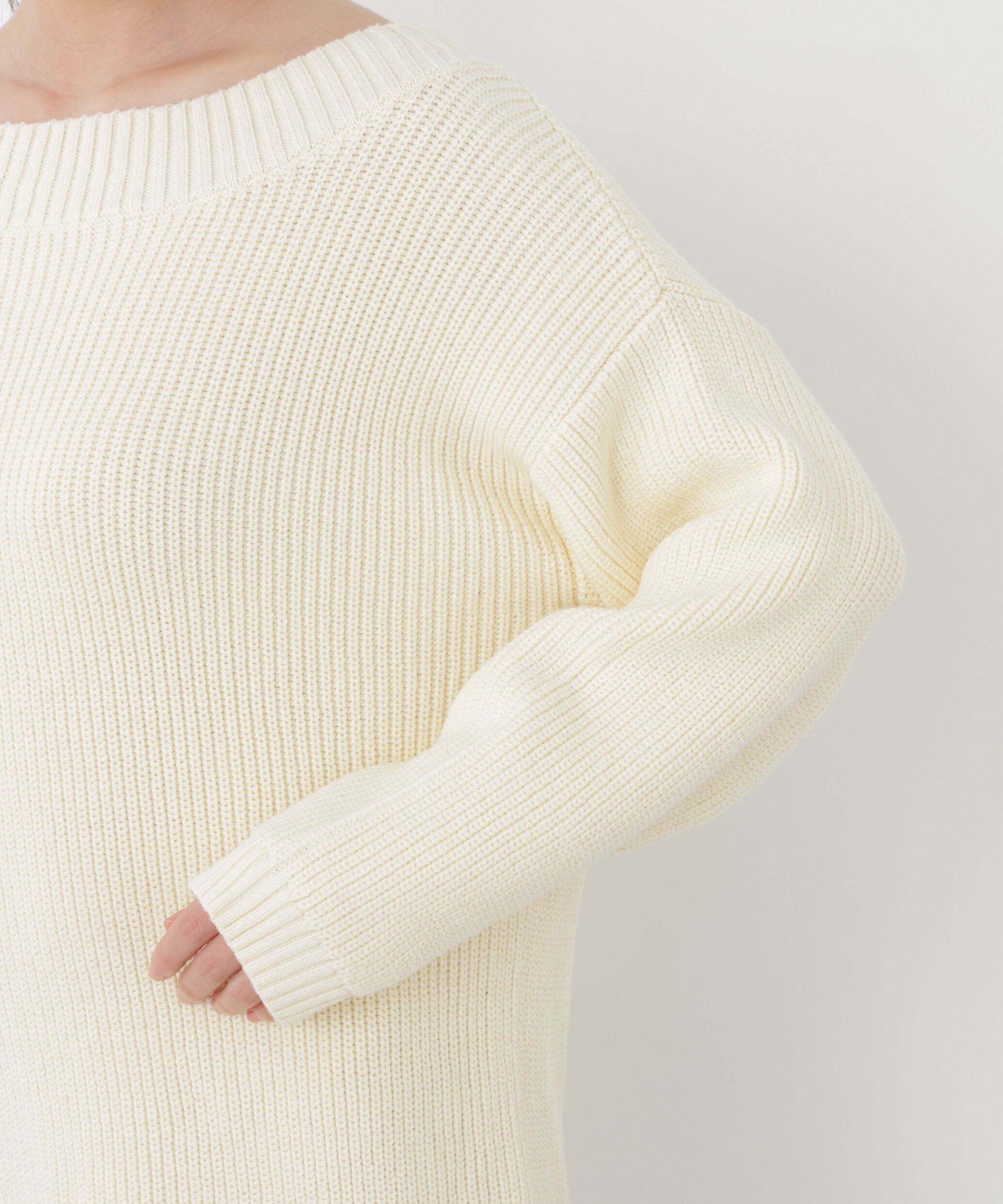 PROPORTION BODY DRESSING「《EDIT COLOGNE》スプリングレースレイヤード風ニットワンピース　26SS」|ワンピース|