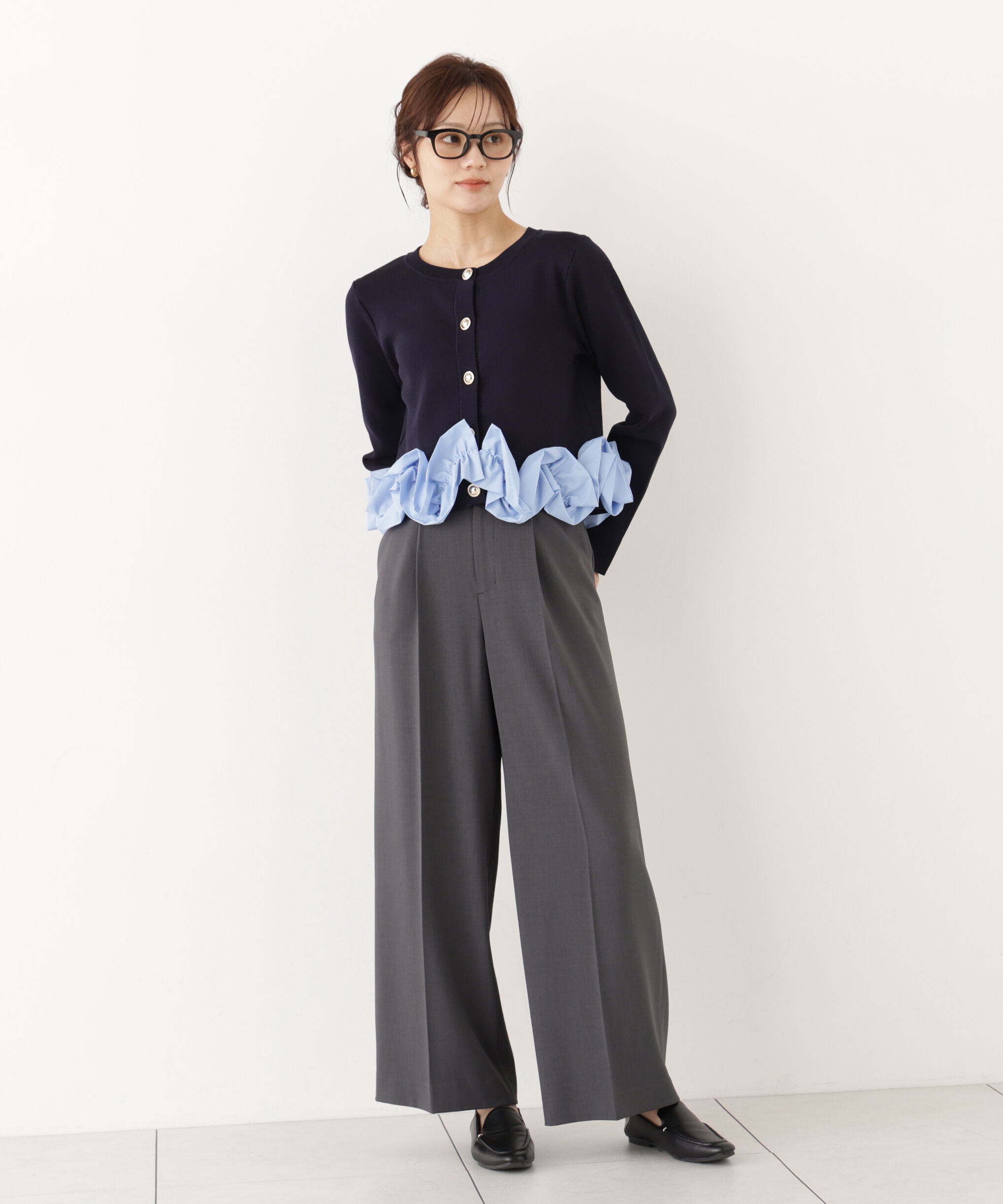PROPORTION BODY DRESSING「ホイップヘムニットセットアップ 26AW」|ワンピース|