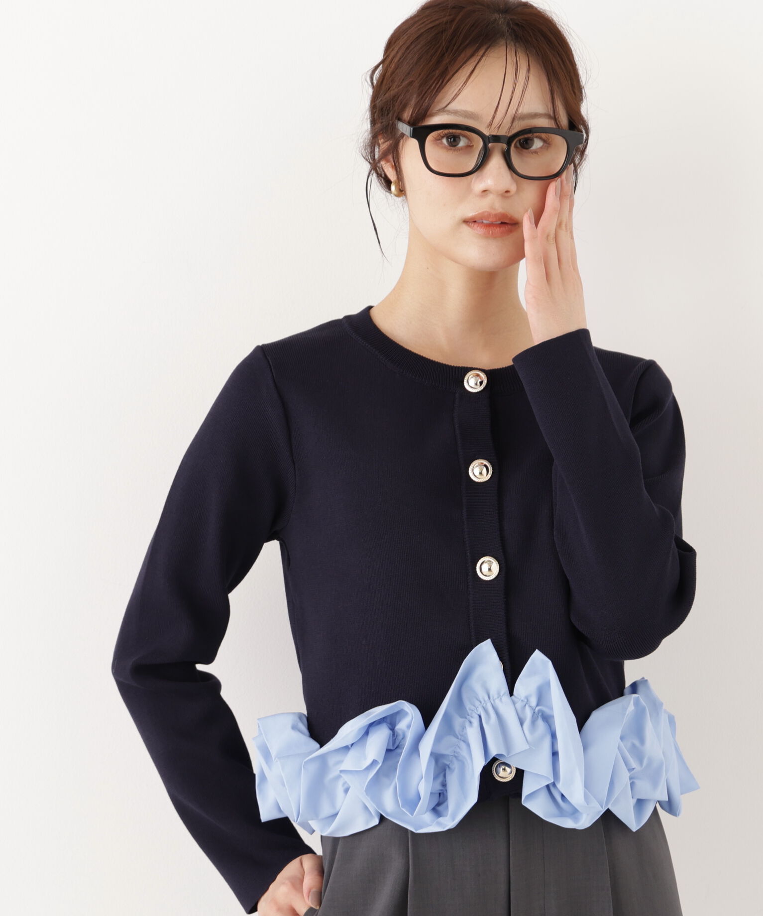 PROPORTION BODY DRESSING「ホイップヘムニットセットアップ 26AW」|ワンピース|