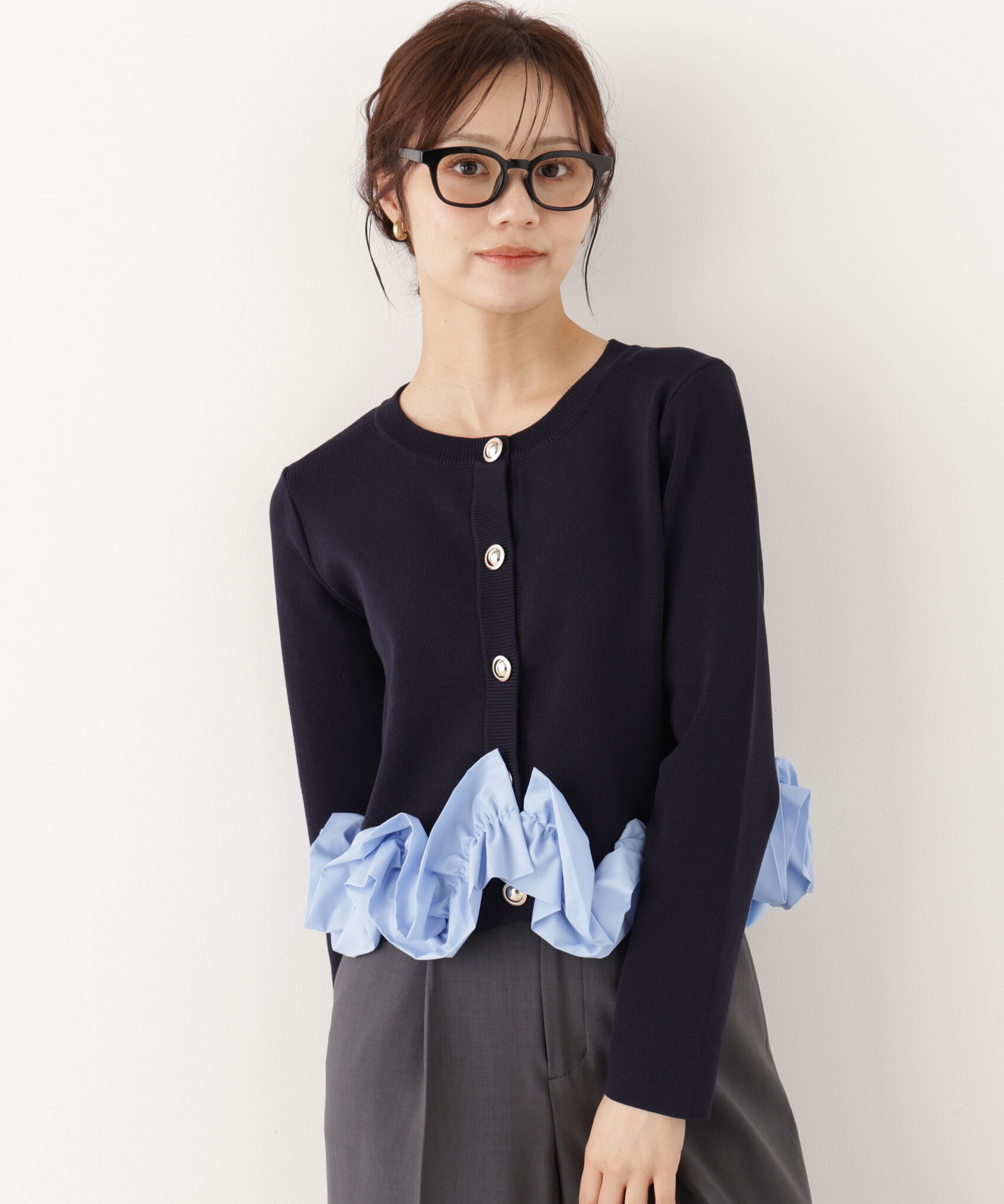 PROPORTION BODY DRESSING「ホイップヘムニットセットアップ 26AW」|ワンピース|