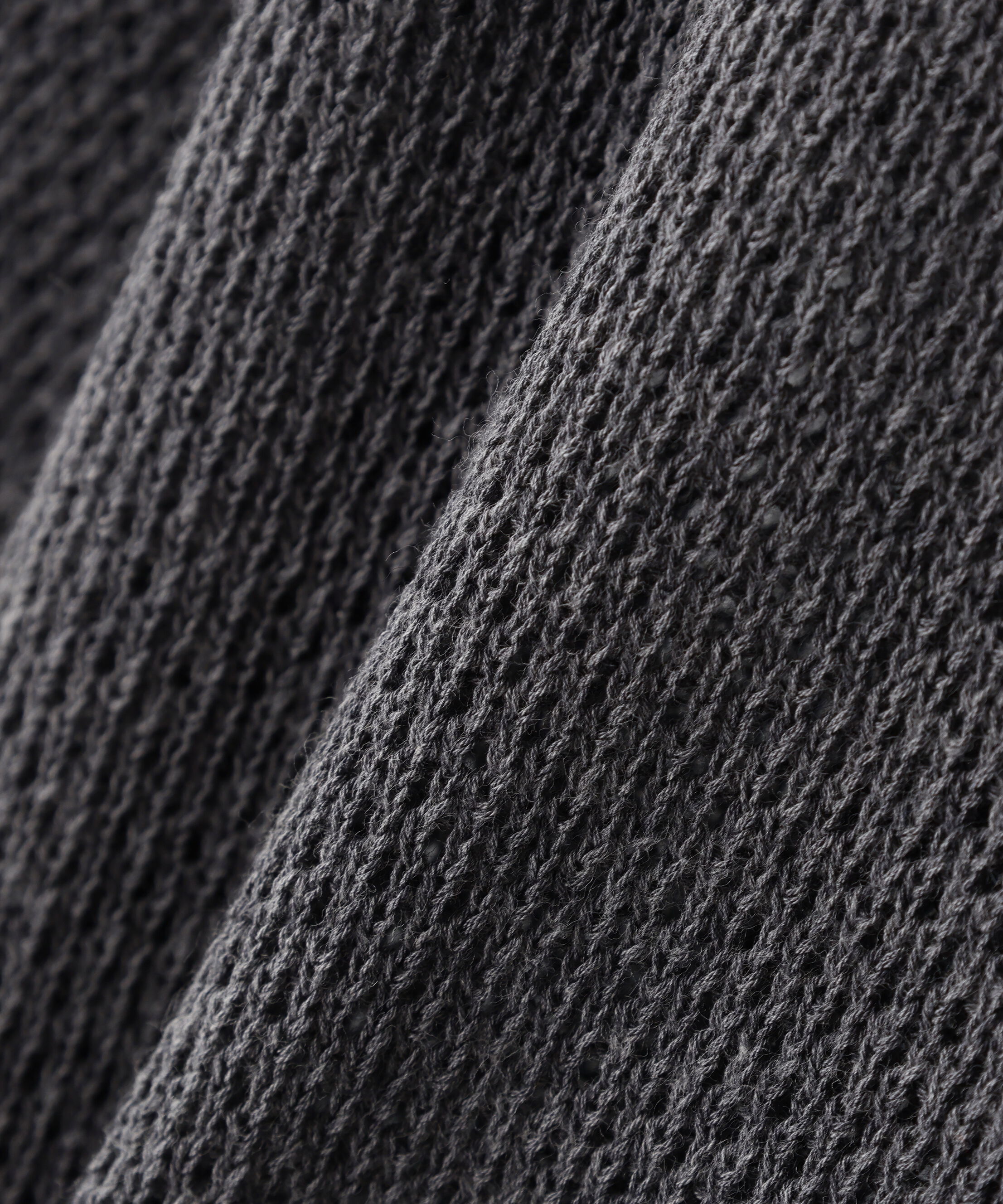 YLEVE 「YLEVE / ICE COTTON OPEN COLLAR KNIT」|ニット・セーター|