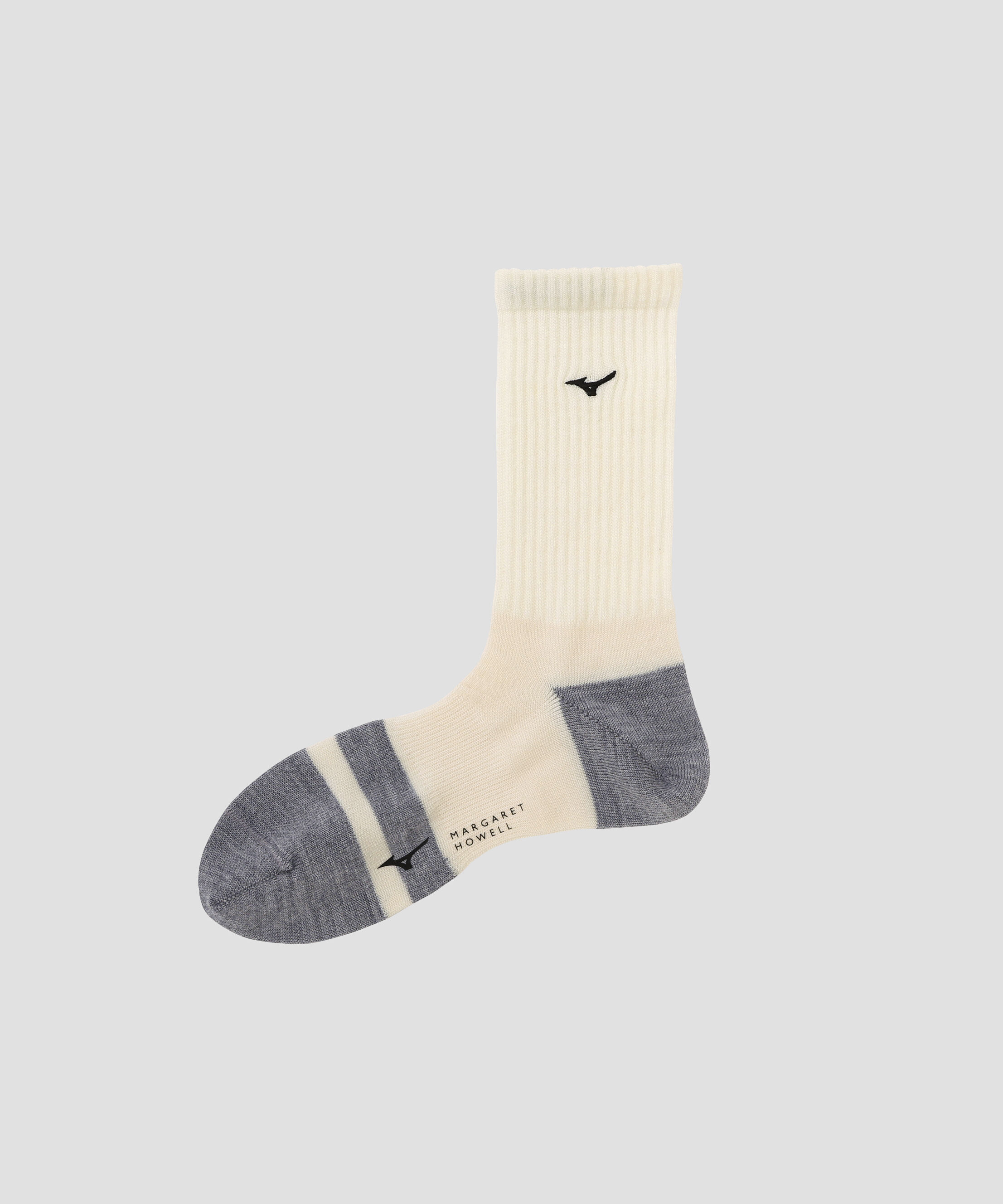 MARGARET HOWELL「MEN WOOL BREATH THERMO SOCKS」|その他|WHITE