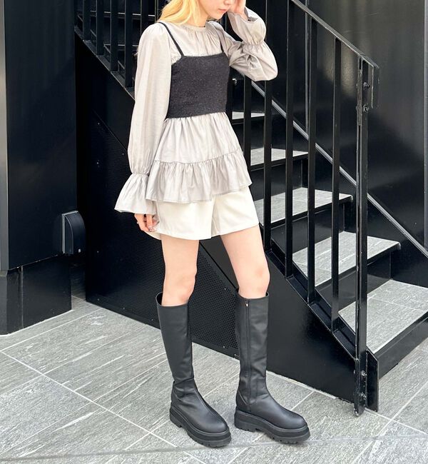 archives「ラメフェザーニットビスチェｘチュニックＳＥＴ」|チュニック|