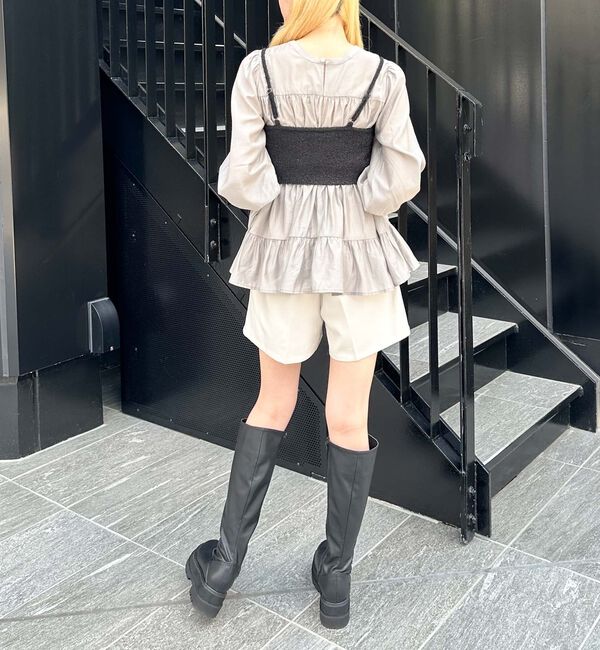 archives「ラメフェザーニットビスチェｘチュニックＳＥＴ」|チュニック|