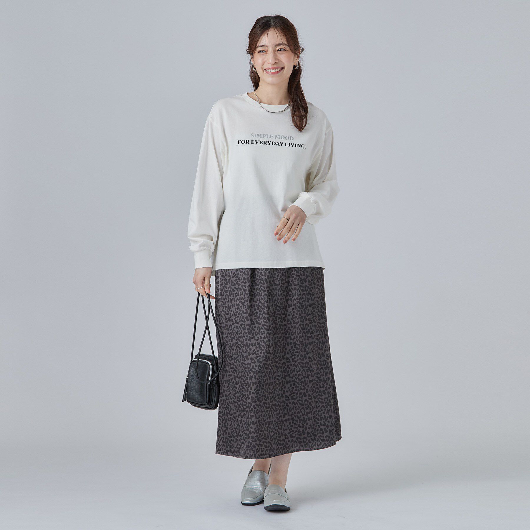 SHOO･LA･RUE「【S-LL】デイリー使いに 選べる6柄プリントロンT」|Tシャツ・カットソー|