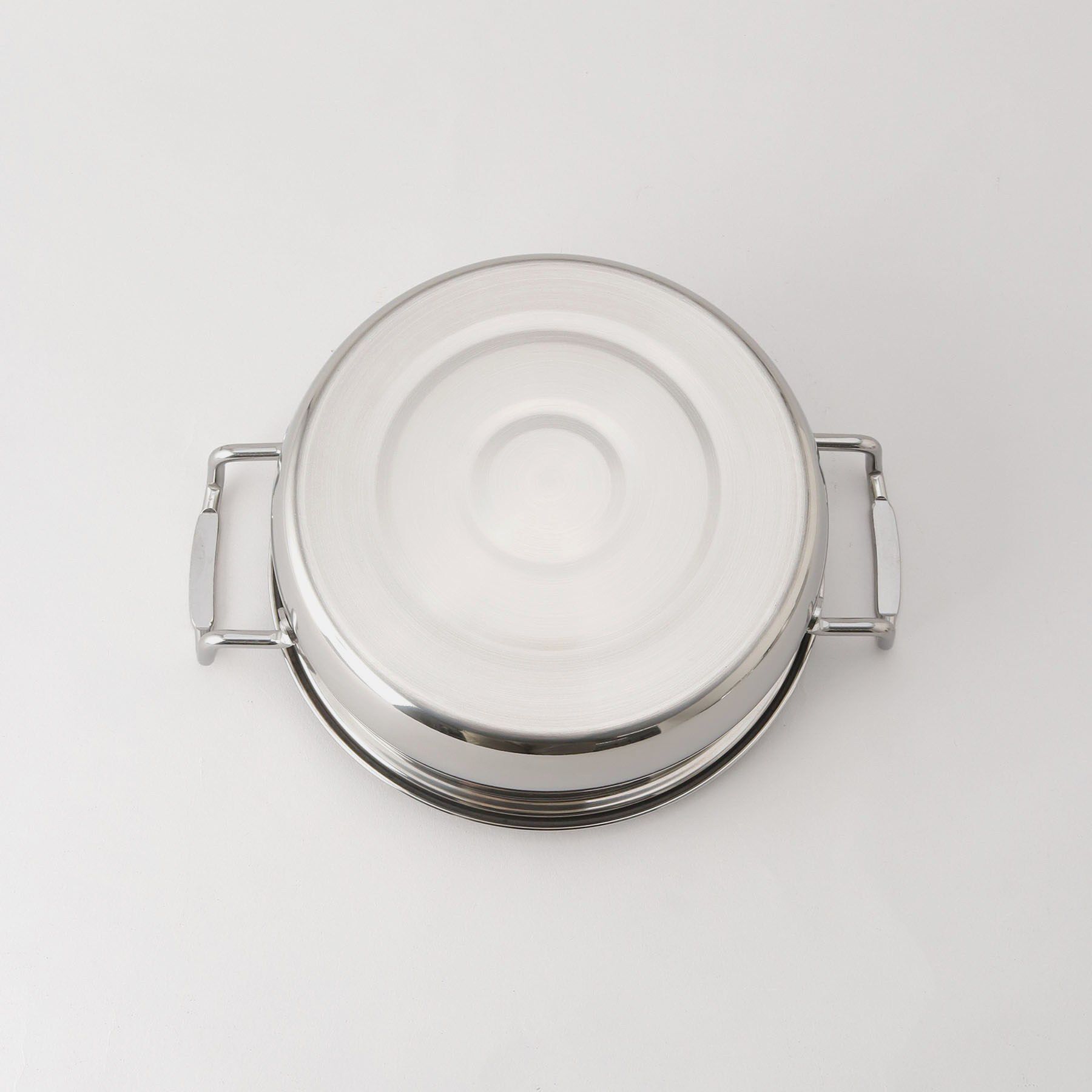 212 KITCHEN STORE「和粋 ステンレス製土鍋風卓上鍋22cm(目皿付)」|食器・キッチングッズ|