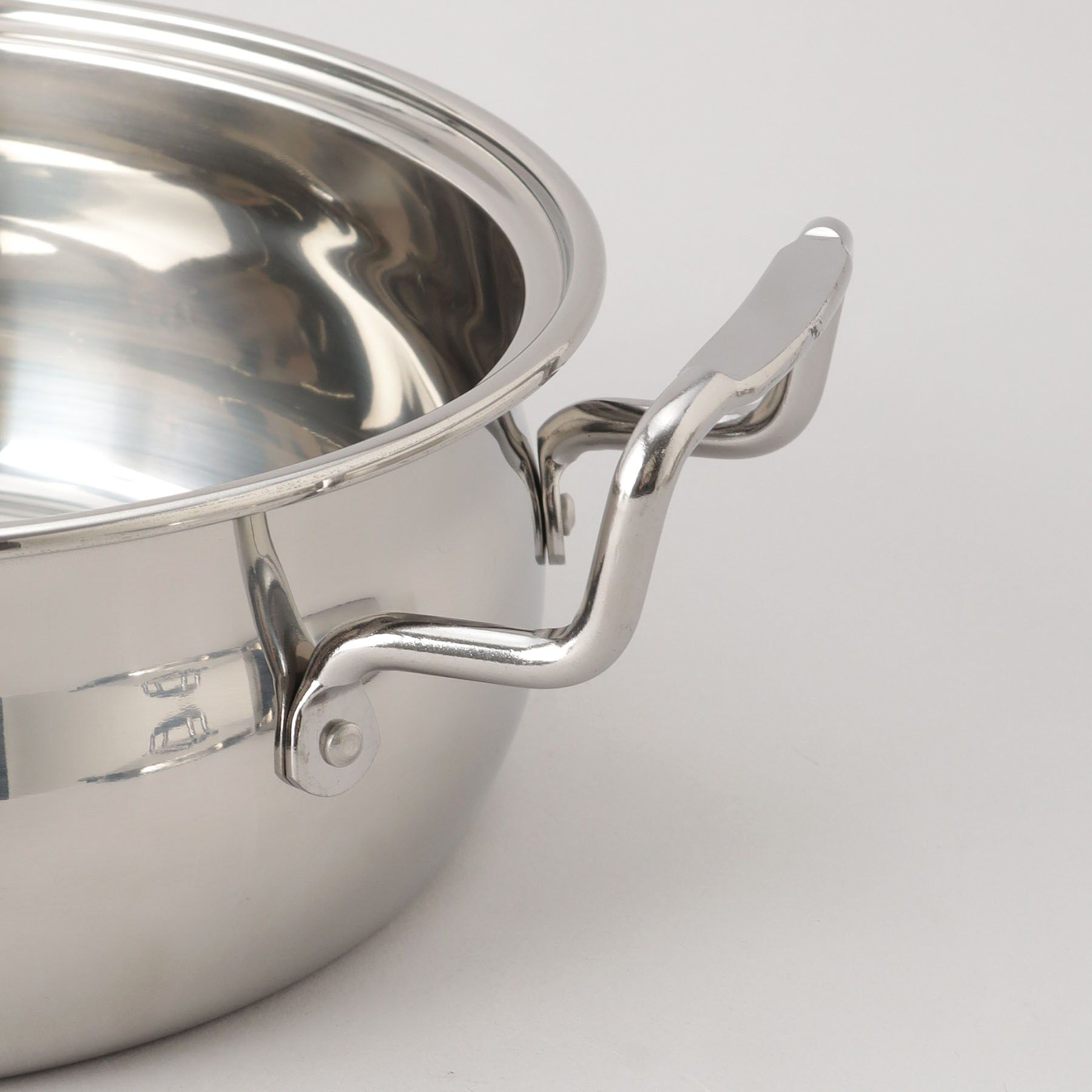 212 KITCHEN STORE「和粋 ステンレス製土鍋風卓上鍋22cm(目皿付)」|食器・キッチングッズ|