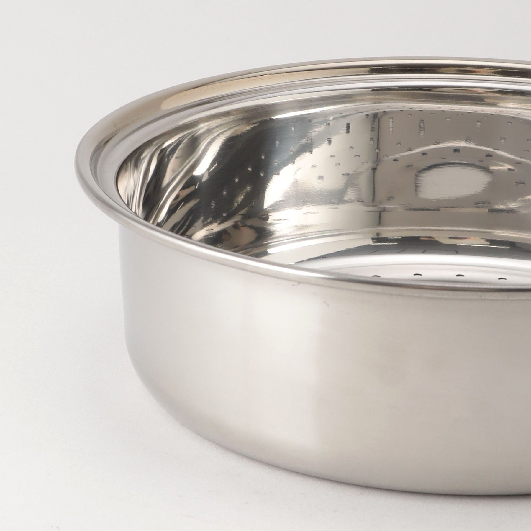 212 KITCHEN STORE「和粋 ステンレス製土鍋風卓上鍋22cm(目皿付)」|食器・キッチングッズ|