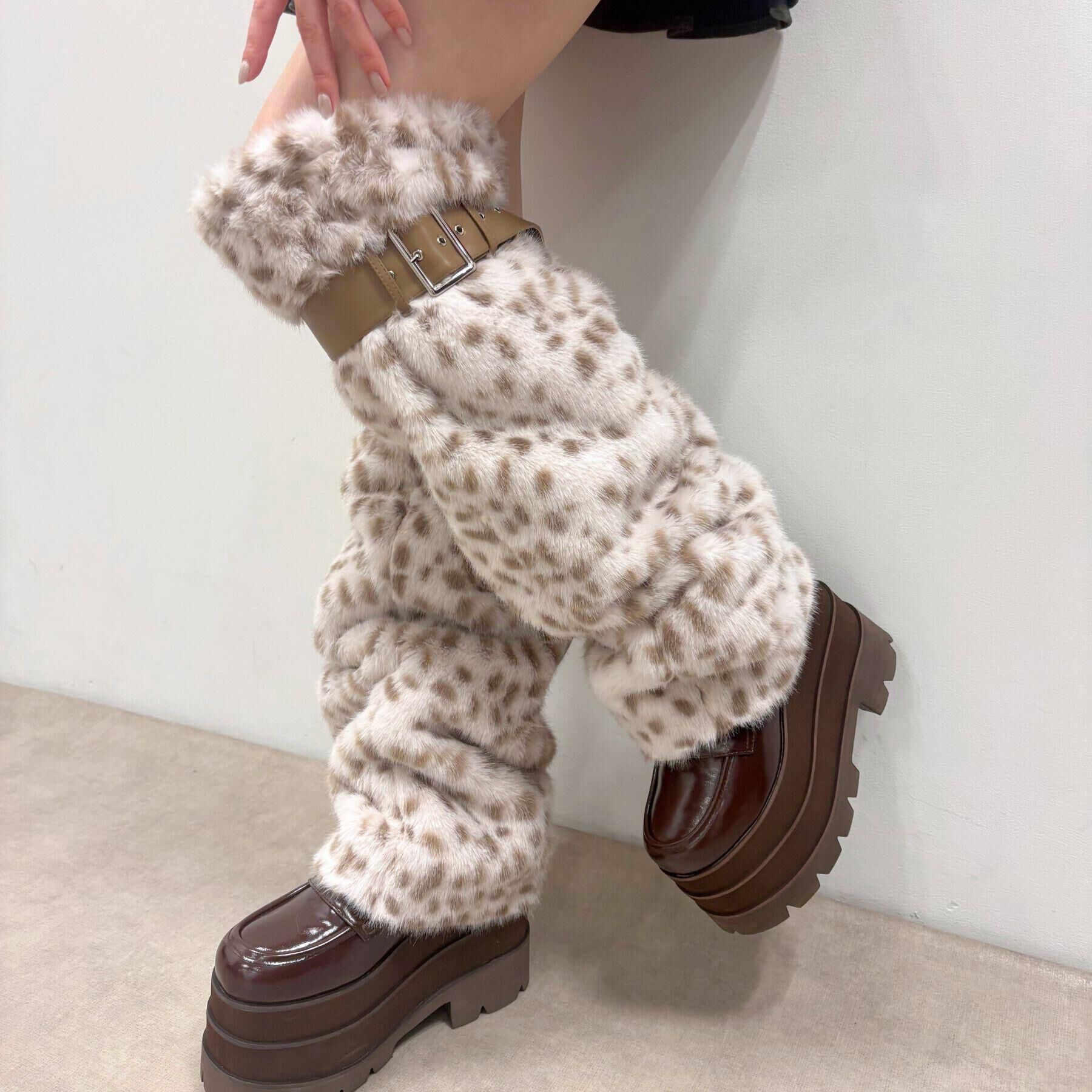 ESPERANZA「厚底トリプルソールペニーローファー」|パンプス|