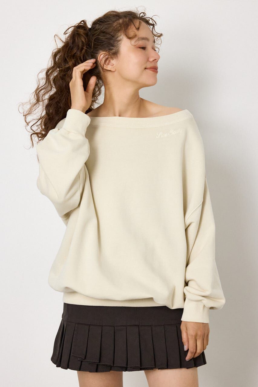 RODEO CROWNS「ワンショルダースウェットトップス」|Tシャツ・カットソー|
