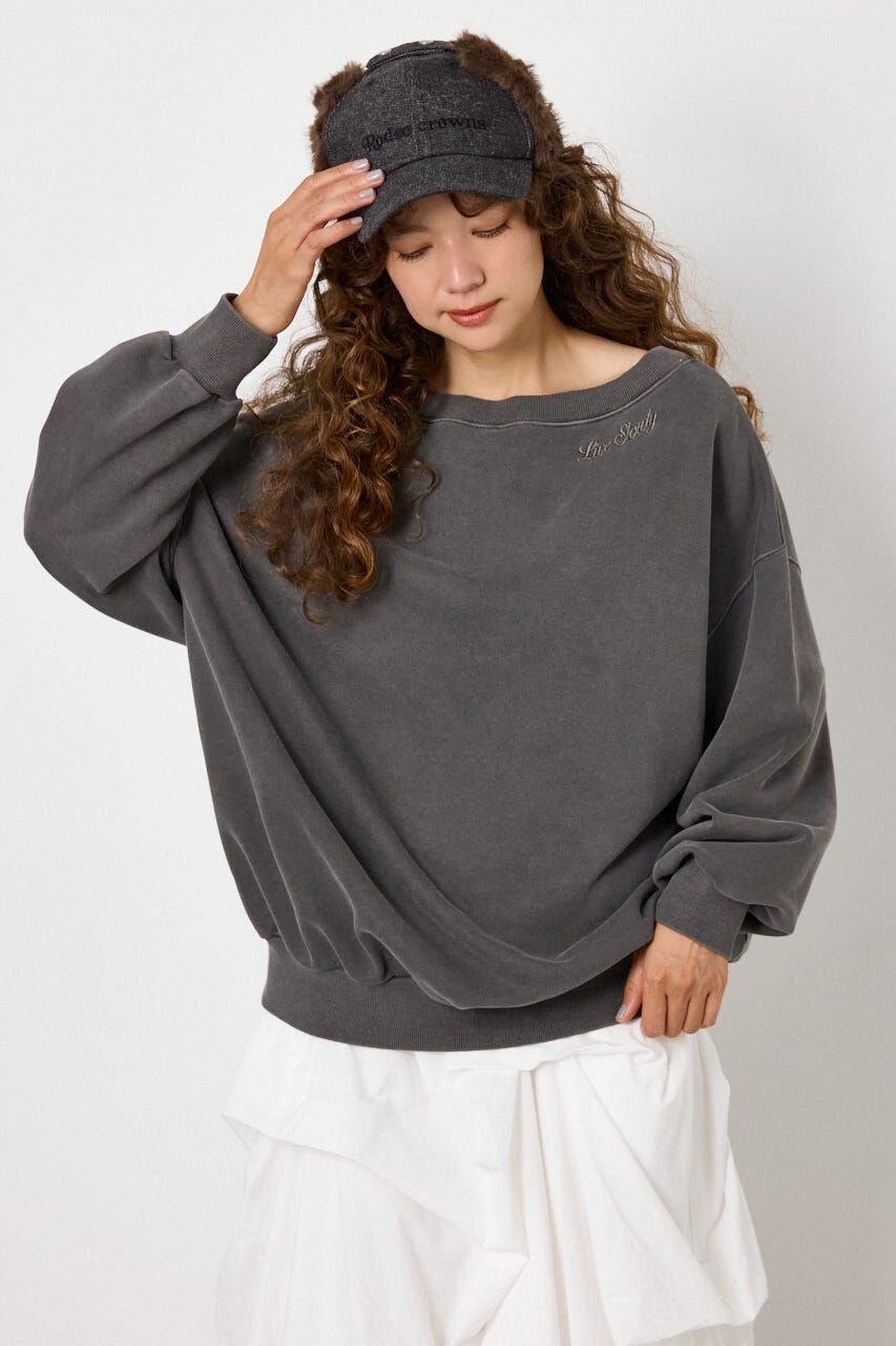 RODEO CROWNS「ワンショルダースウェットトップス」|Tシャツ・カットソー|