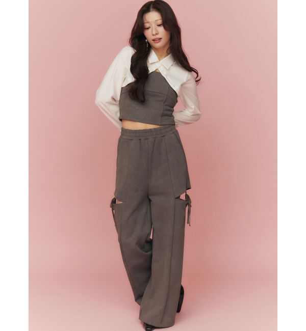 RESEXXY「シャツドッキングトップス【セットアップ着用可能】」|Tシャツ・カットソー|
