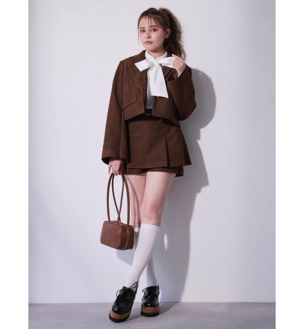 dazzlin「【セットアップ対応】レイヤードスカートパンツ」|スカート|