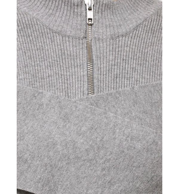 MURUA「カシュクールZIPニットワンピース」|ワンピース|
