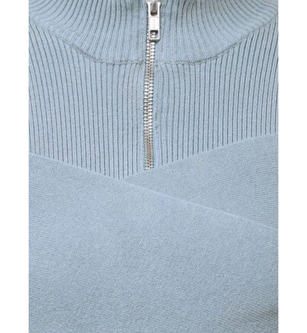 MURUA「カシュクールZIPニットワンピース」|ワンピース|