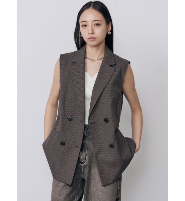 MURUA「メッシュダブルジレ【セットアップ着用可】」|ベスト・ジレ|