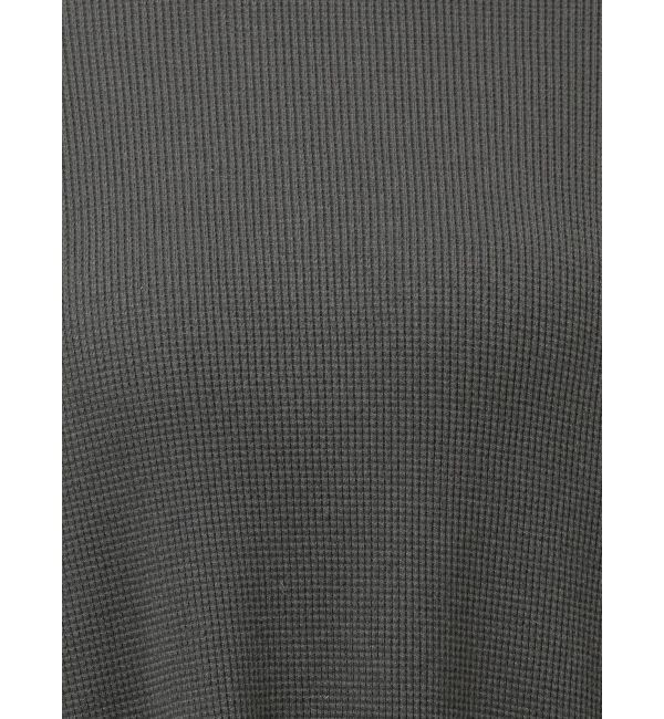 Ungrid「ルーズシルエットワッフルロングスリーブTee」|Tシャツ・カットソー|
