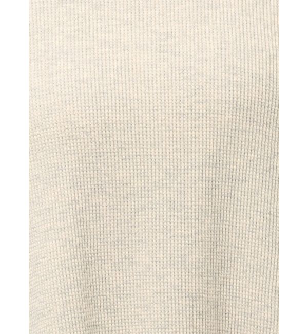 Ungrid「ルーズシルエットワッフルロングスリーブTee」|Tシャツ・カットソー|
